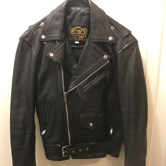 Echo Other - Real leather monocycle jacket,good condition.